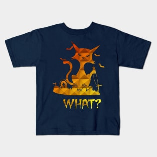 What Halloween Cat Kids T-Shirt